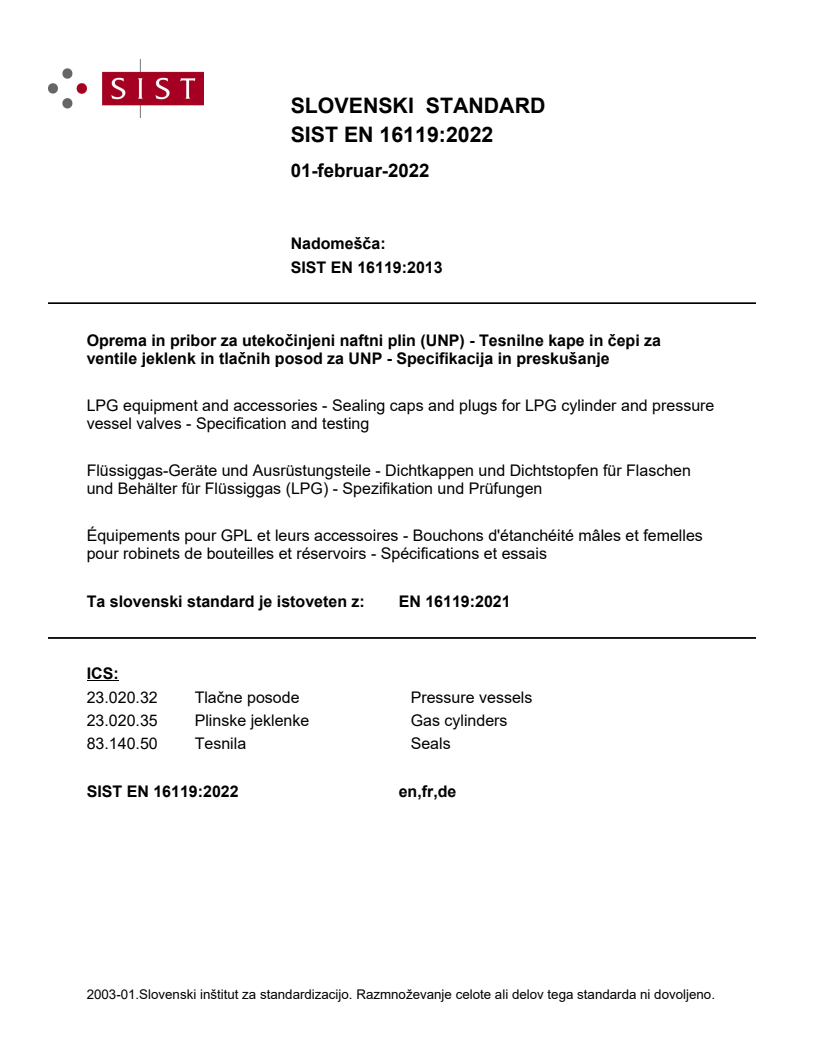 EN 16119:2021 EN 16119:2022 - Page 1 preview