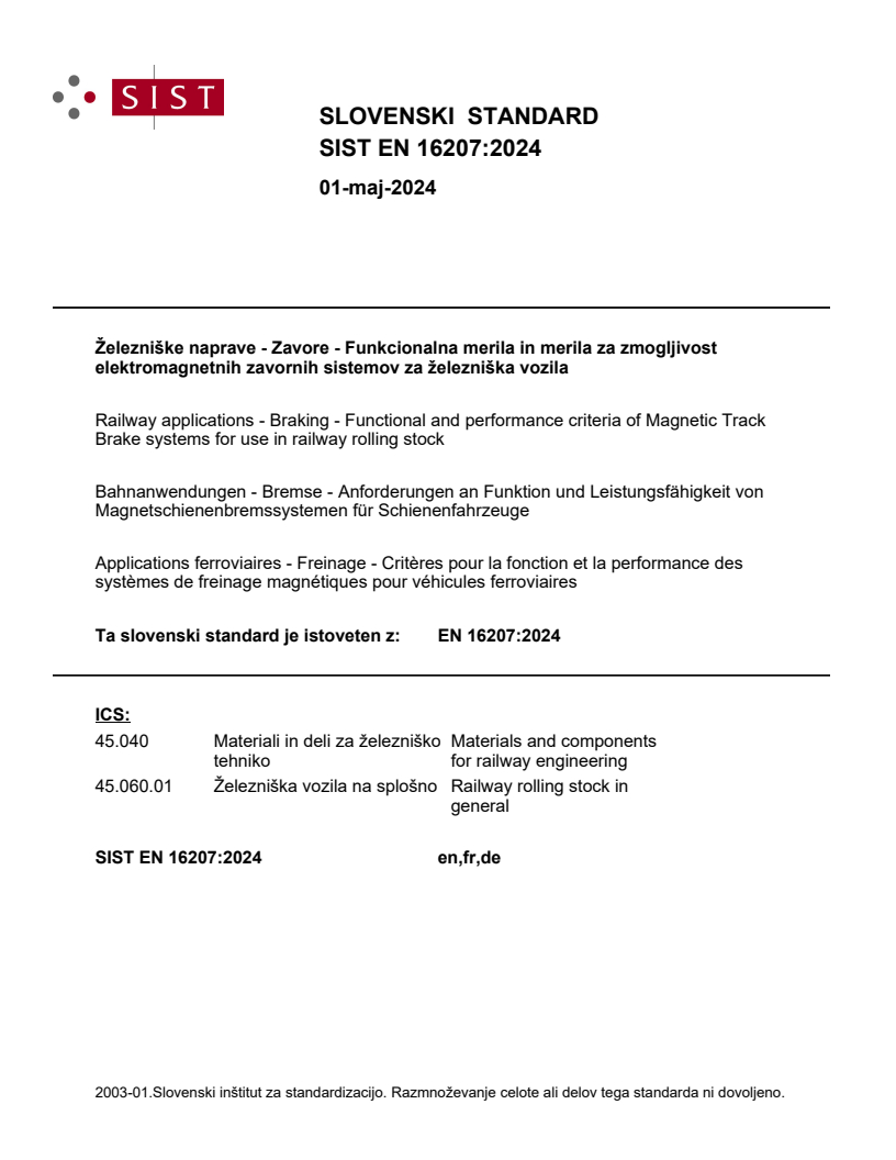 EN 16207:2024 EN 16207:2024 - Page 1 preview