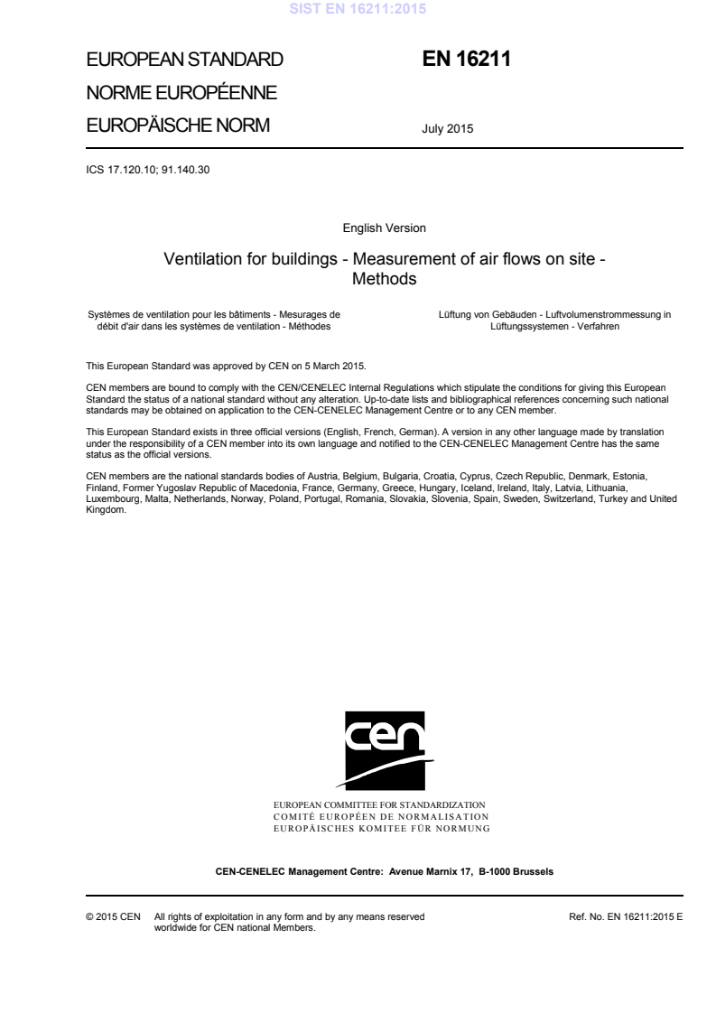 EN 16211:2015 EN 16211:2015 - Page 3 preview