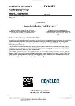 SIST EN 16325:2025 - BARVE - Page 3 preview