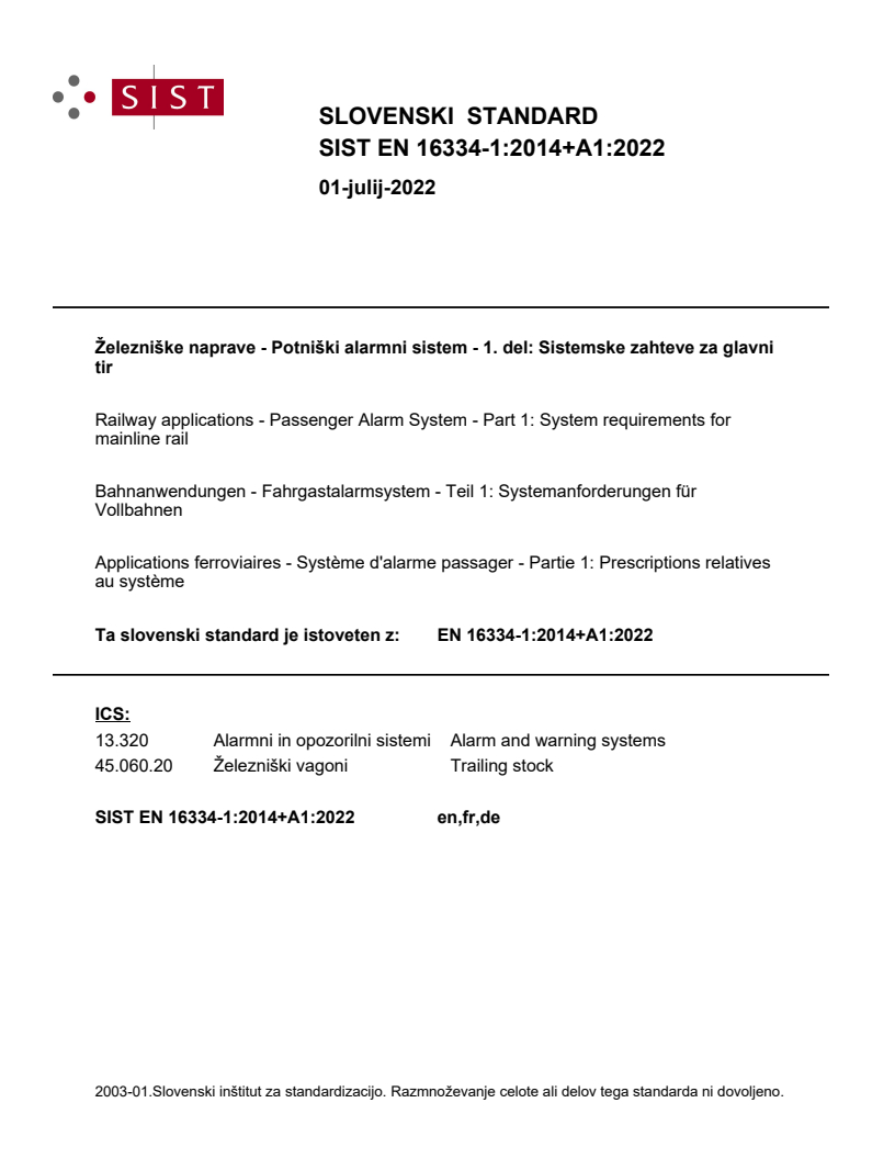 EN 16334-1:2014+A1:2022 EN 16334-1:2014+A1:2022 - BARVE - Page 1 preview