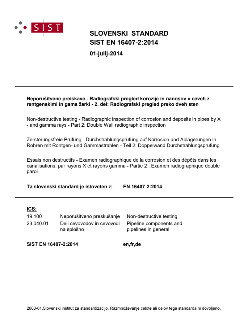 EN 16407-2:2014 EN 16407-2:2014 - BARVE - Page 1 preview