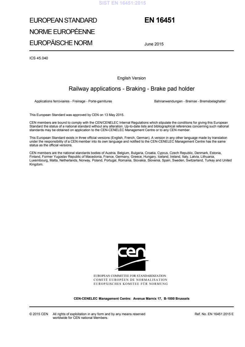 EN 16451:2015 EN 16451:2015 - Page 3 preview