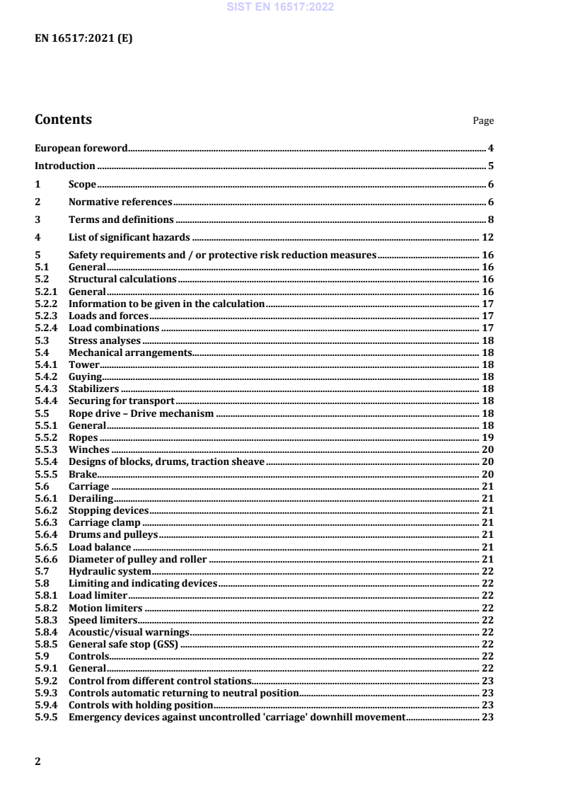 EN 16517:2021 EN 16517:2022 - BARVE - Page 4 preview