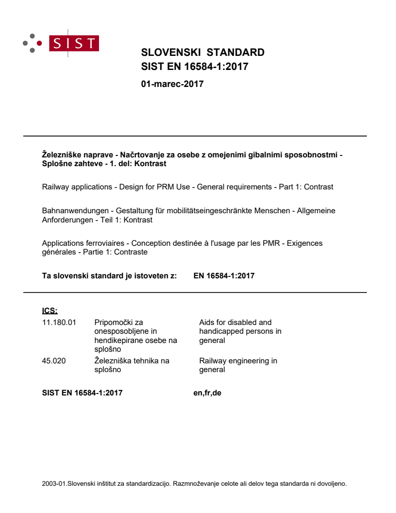 EN 16584-1:2017 EN 16584-1:2017 - BARVE - Page 1 preview