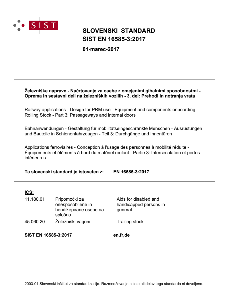 EN 16585-3:2017 EN 16585-3:2017 - BARVE - Page 1 preview