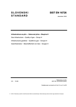 SIST EN 16726:2025 - BARVE - Page 1 preview
