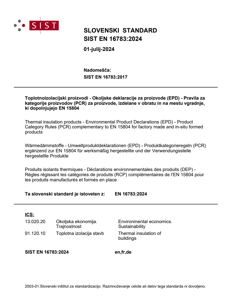 EN 16783:2024 EN 16783:2024 - Page 1 preview