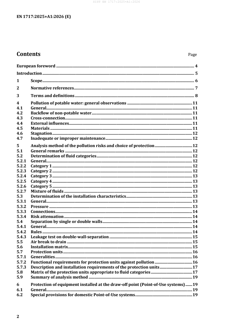 SIST EN 1717:2025+A1:2026 SIST EN 1717:2025+A1:2026 - BARVE - Page 4 preview
