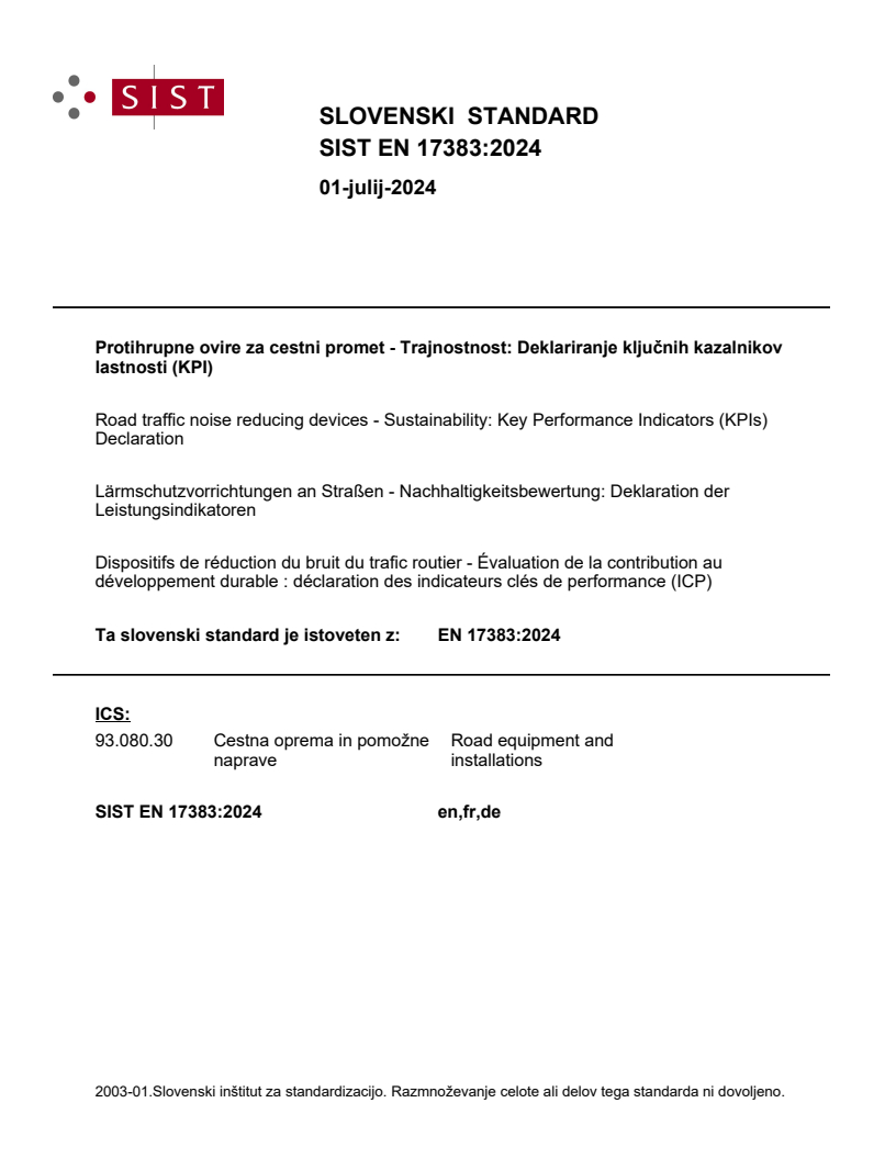 SIST EN 17383:2024 SIST EN 17383:2024 - Page 1 preview