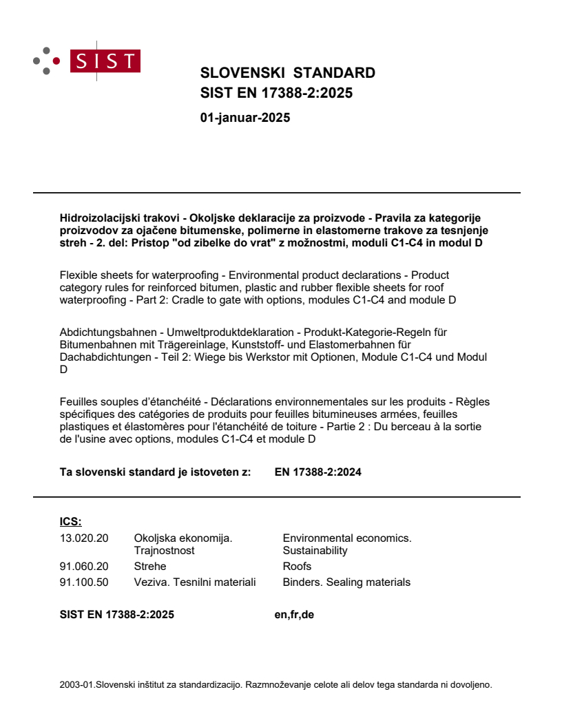 EN 17388-2:2024 EN 17388-2:2025 - Page 1 preview