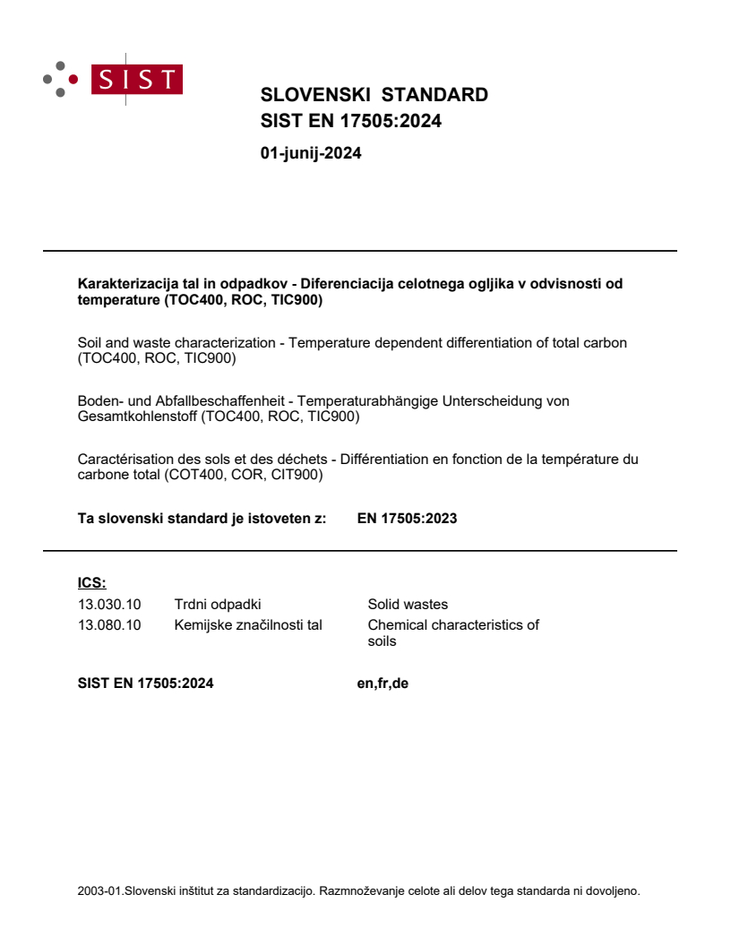 EN 17505:2023 EN 17505:2024 - Page 1 preview