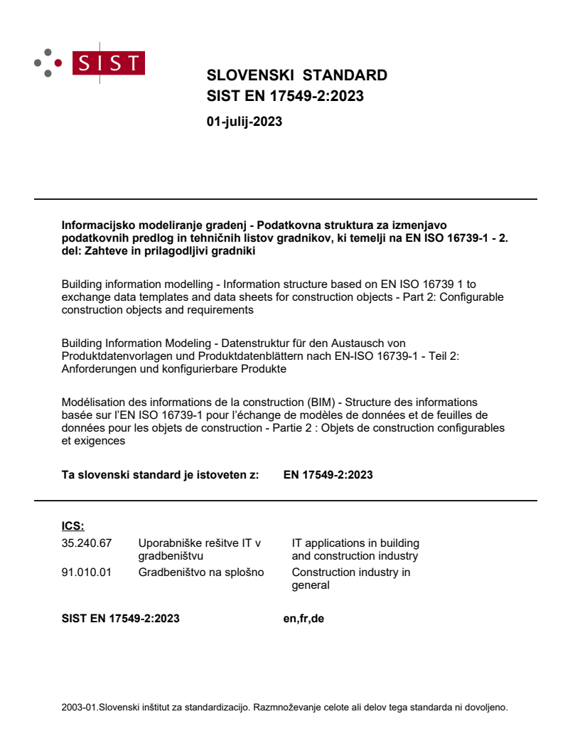 EN 17549-2:2023 EN 17549-2:2023 - BARVE - Page 1 preview