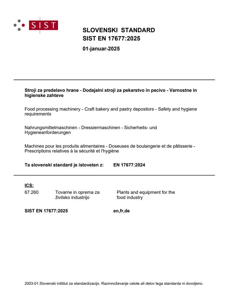 EN 17677:2024 EN 17677:2025 - BARVE - Page 1 preview