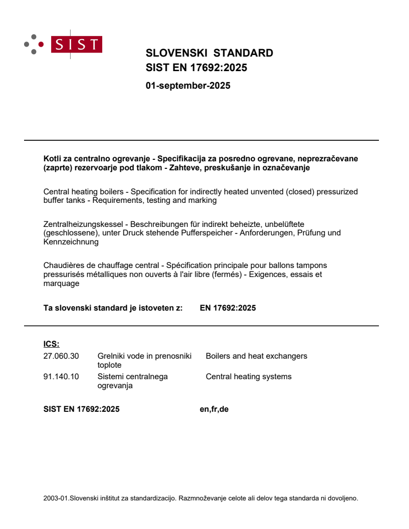 EN 17692:2025 - BARVE