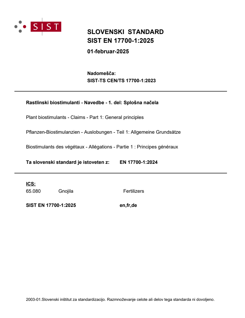 EN 17700-1:2024 EN 17700-1:2025 - Page 1 preview