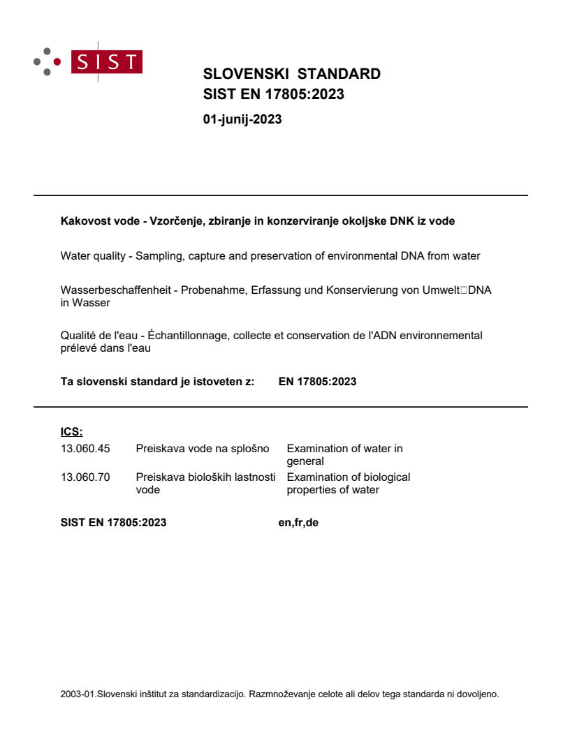 EN 17805:2023 EN 17805:2023 - BARVE - Page 1 preview
