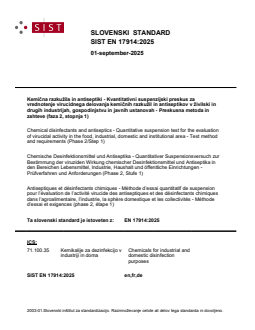 EN 17914:2025 - Page 1 preview