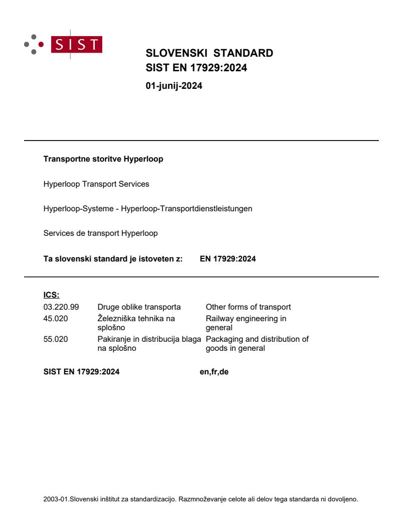 EN 17929:2024 EN 17929:2024 - BARVE - Page 1 preview