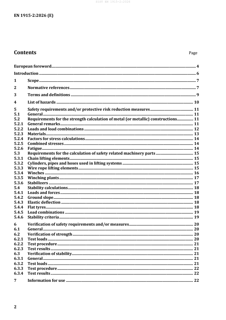 SIST EN 1915-2:2026 SIST EN 1915-2:2026 - Page 4 preview