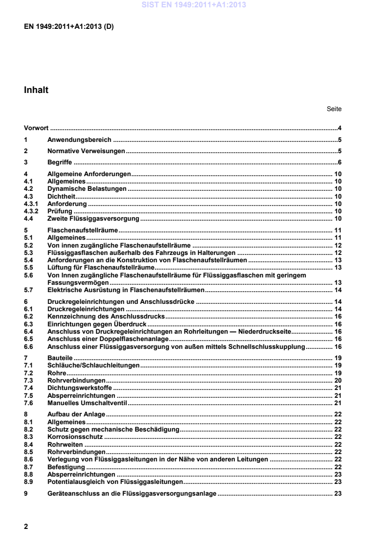 EN 1949:2011+A1:2013 EN 1949:2011+A1:2013 (DE) - BARVE - Page 4 preview