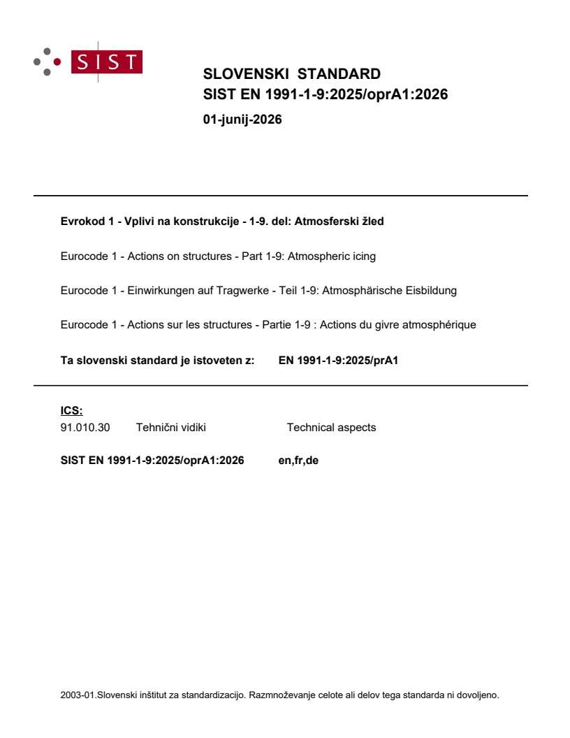 EN 1991-1-9:2025/prA1 EN 1991-1-9:2025/oprA1:2026 - Page 1 preview
