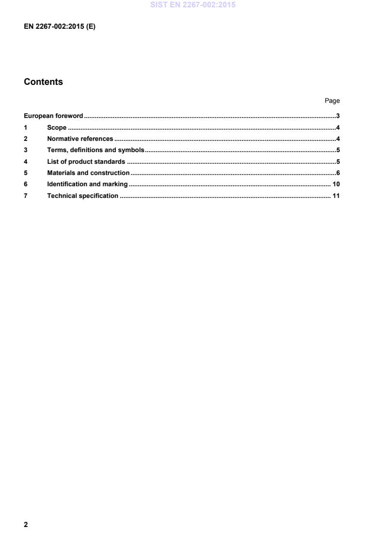 EN 2267-002:2015 EN 2267-002:2015 - Page 4 preview