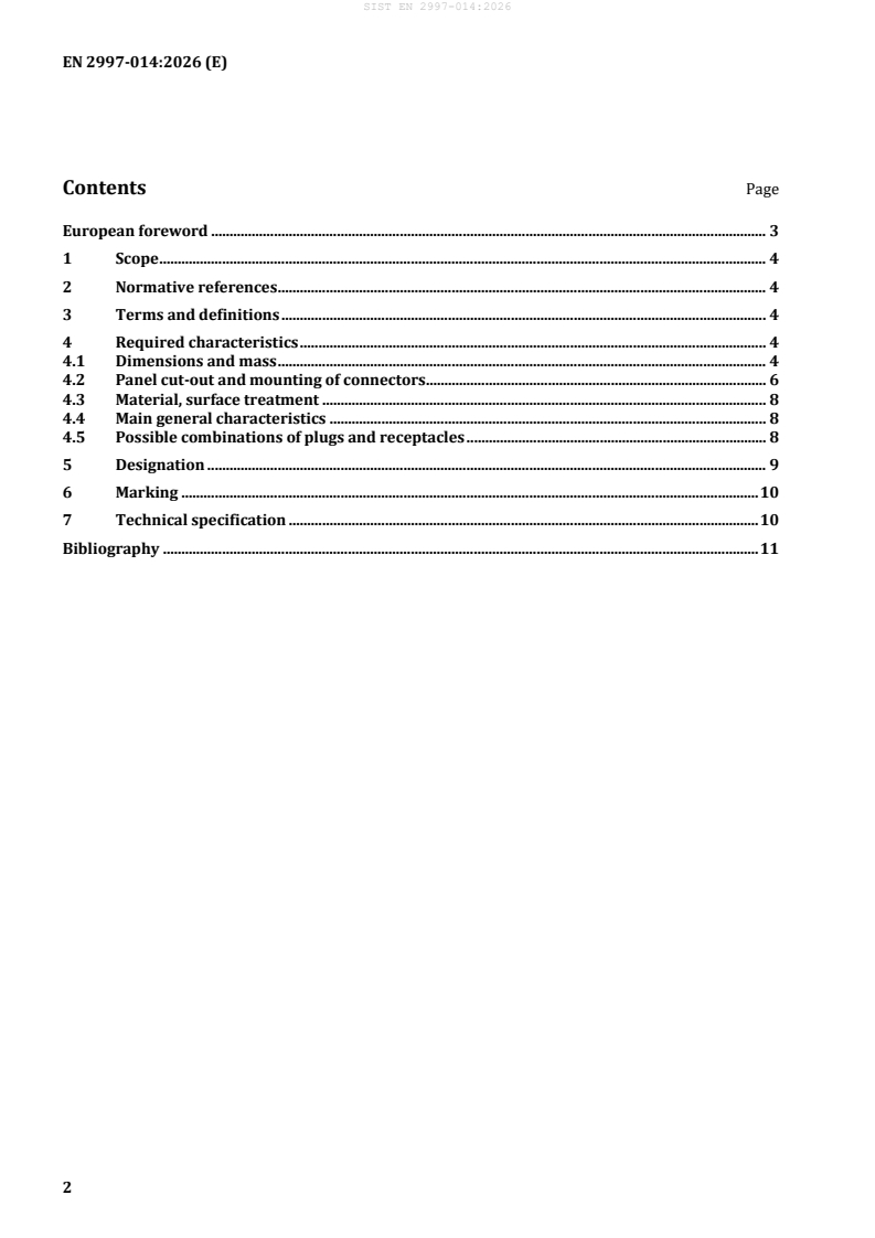 SIST EN 2997-014:2026 SIST EN 2997-014:2026 - Page 4 preview