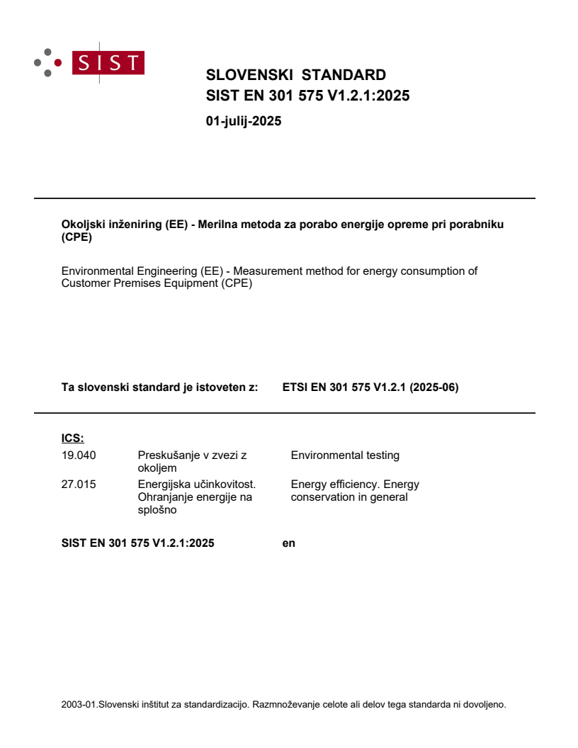 EN 301 575 V1.2.1:2025 - BARVE