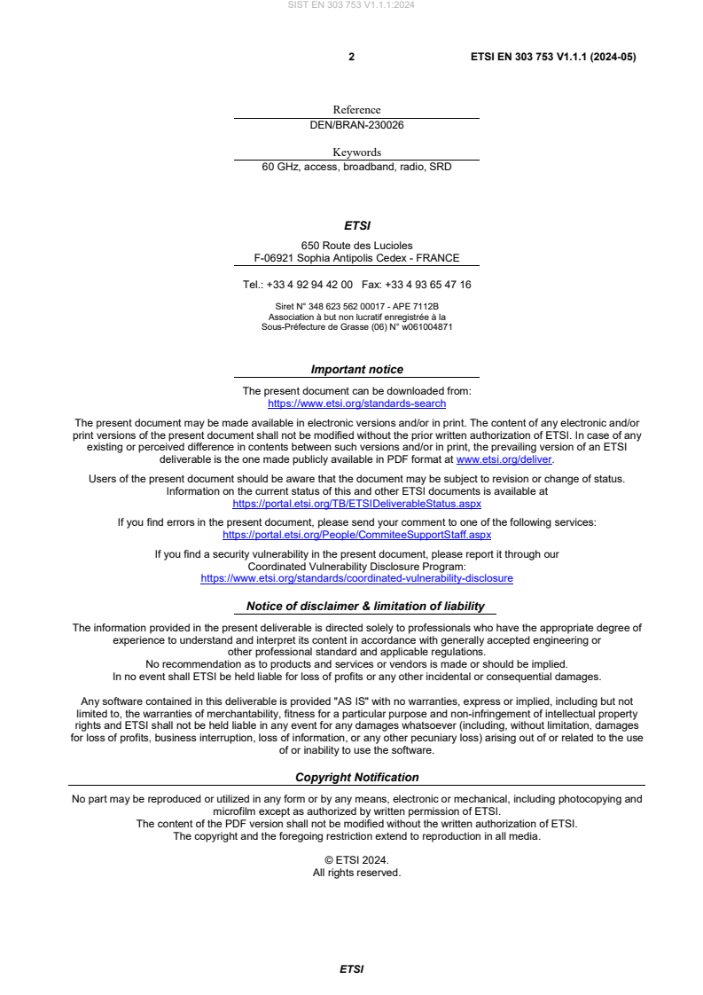 SIST EN 303 753 V1.1.1:2024 SIST EN 303 753 V1.1.1:2024 - Page 4 preview