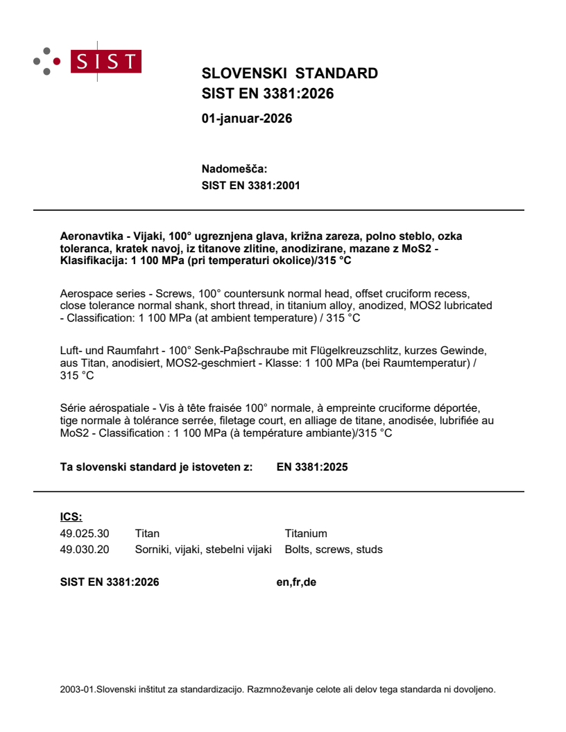 SIST EN 3381:2026
