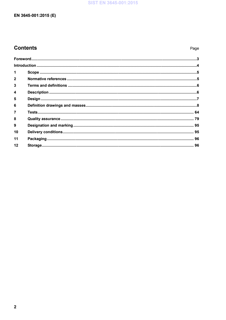 EN 3645-001:2015 EN 3645-001:2015 - Page 4 preview