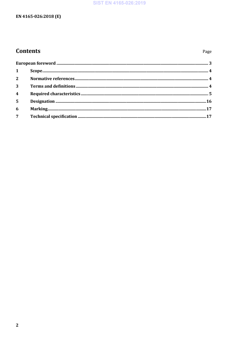 EN 4165-026:2018 EN 4165-026:2019 - Page 4 preview