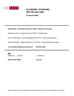 SIST EN 4287:2026 - Page 1 preview