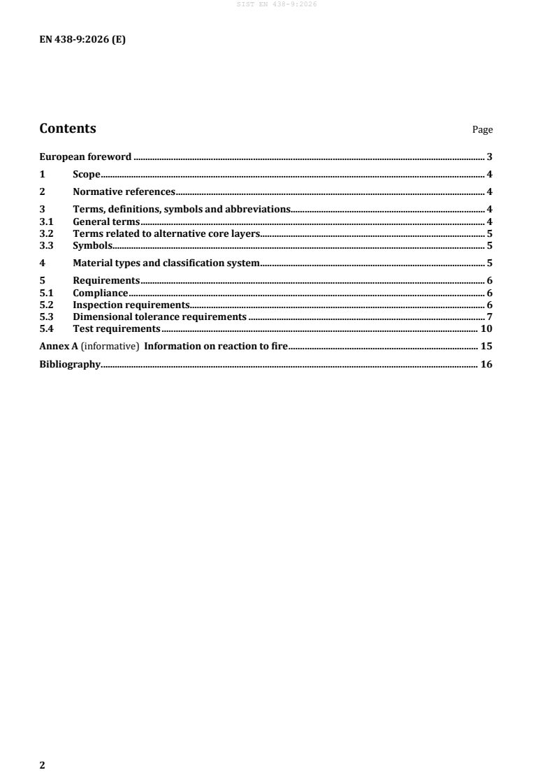 SIST EN 438-9:2026 SIST EN 438-9:2026 - Page 4 preview
