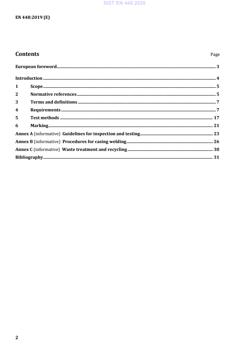 EN 448:2019 EN 448:2020 - Page 4 preview