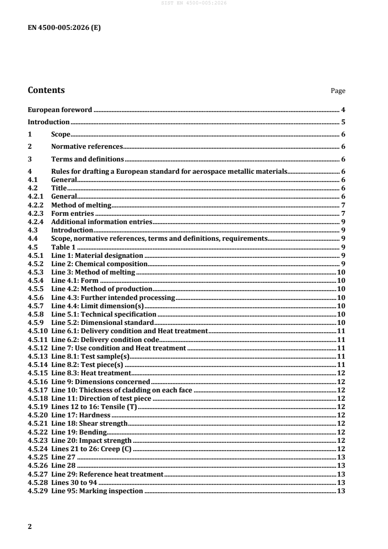 SIST EN 4500-005:2026 SIST EN 4500-005:2026 - Page 4 preview