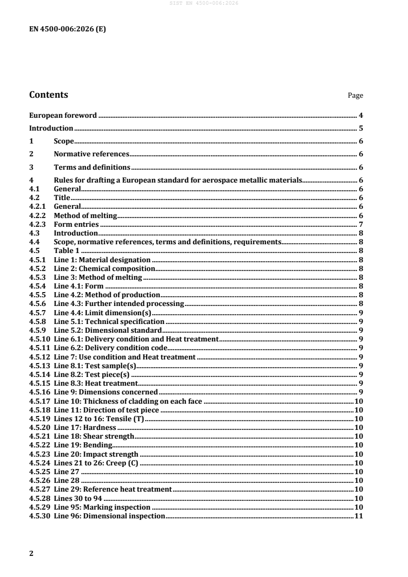 SIST EN 4500-006:2026 SIST EN 4500-006:2026 - Page 4 preview