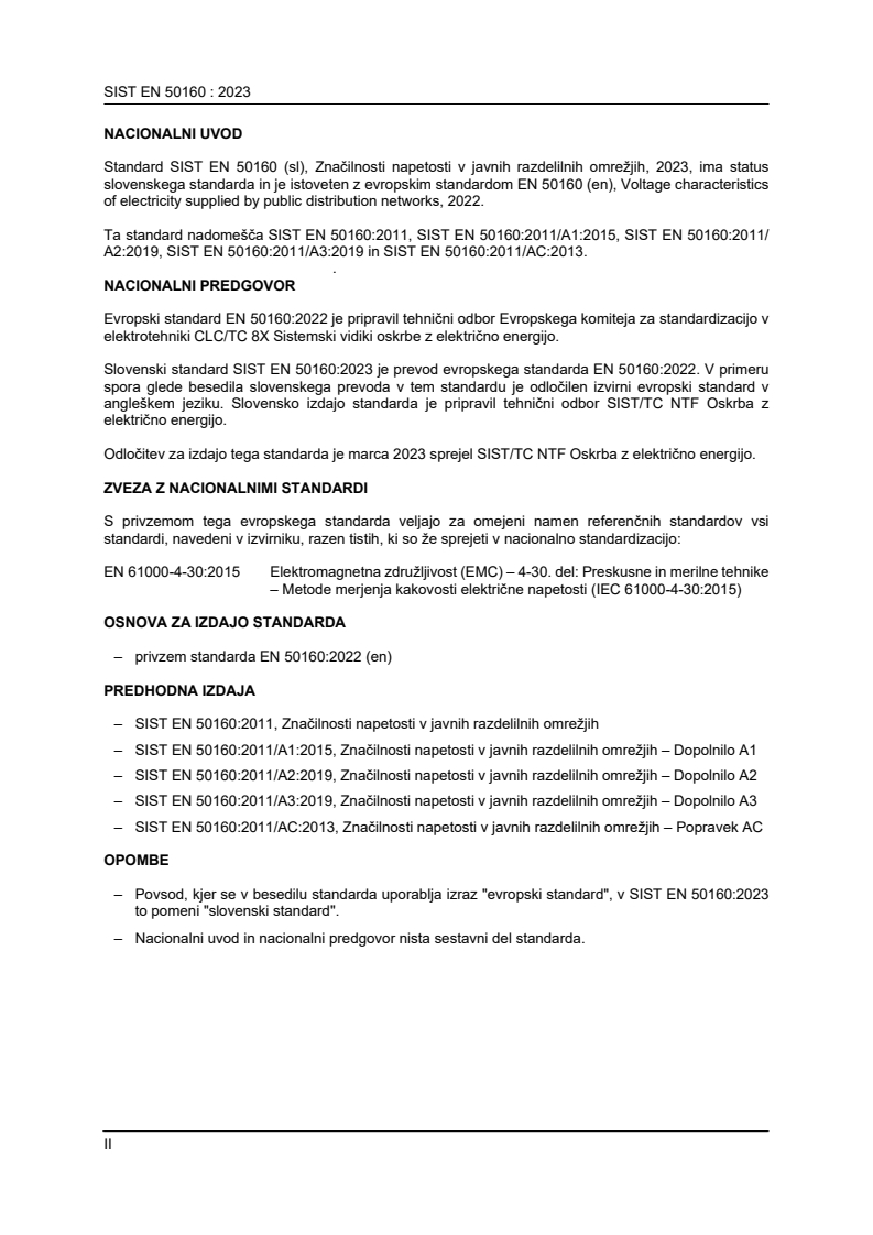SIST EN 50160:2023 SIST EN 50160:2023 - BARVE - Page 2 preview