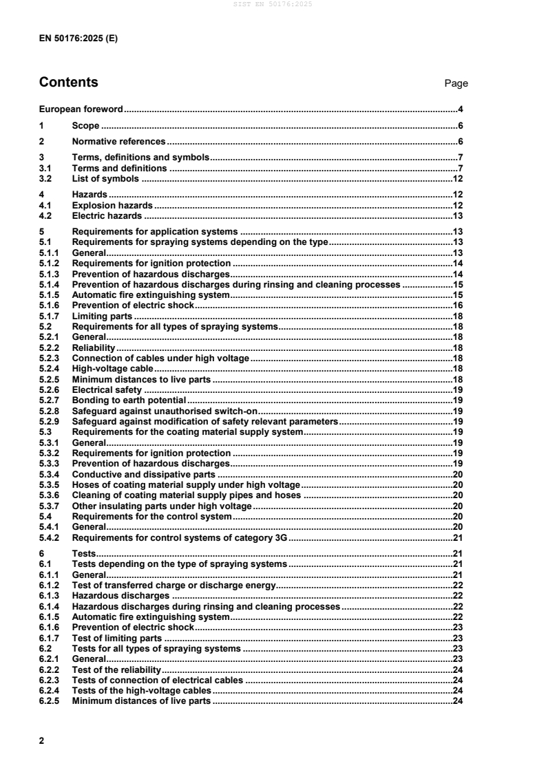 EN 50176:2025 EN 50176:2025 - BARVE - Page 4 preview