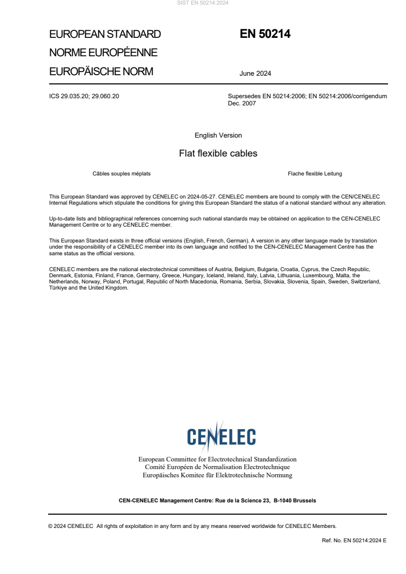 EN 50214:2024 EN 50214:2024 - Page 3 preview