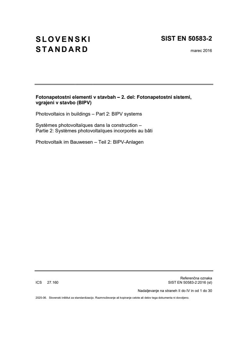 EN 50583-2:2016 EN 50583-2:2016 - BARVE - Page 1 preview