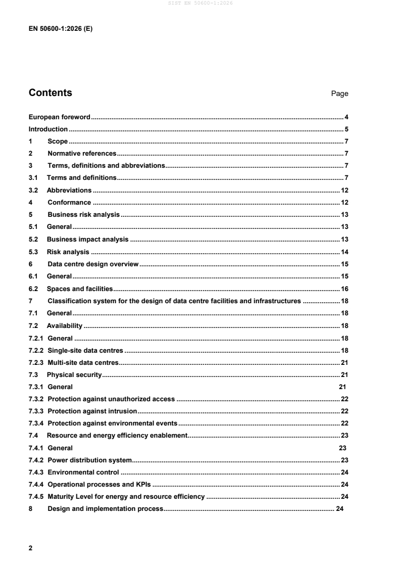 EN 50600-1:2026 EN 50600-1:2026 - BARVE - Page 4 preview