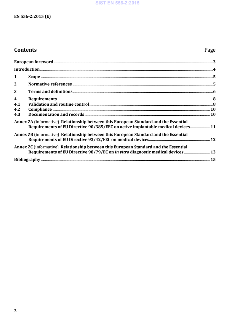 EN 556-2:2015 EN 556-2:2015 - Page 4 preview