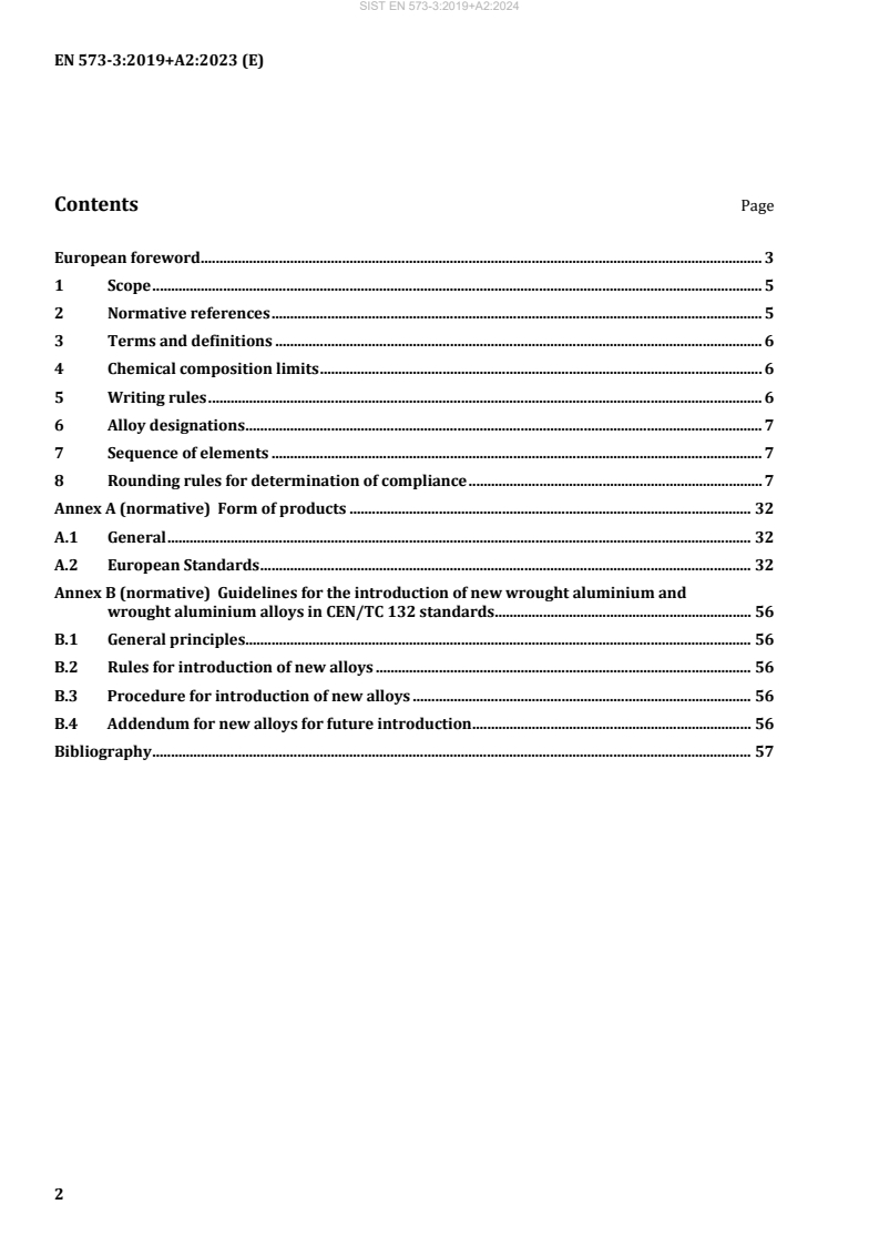 EN 573-3:2019+A2:2023 EN 573-3:2019+A2:2024 - Page 4 preview