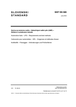 SIST EN 589:2024 - Page 1 preview