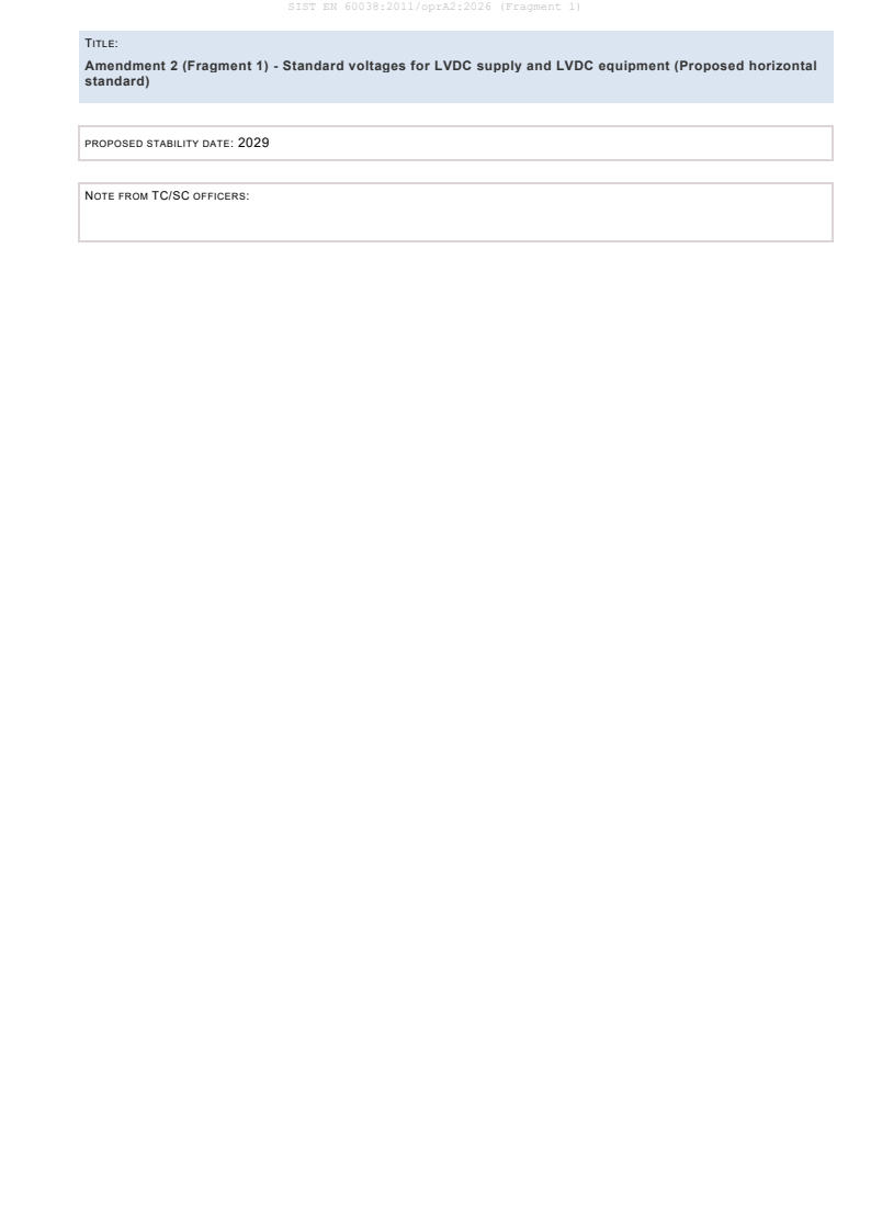 EN 60038:2011/prA2:2025 (Fragment 1) EN 60038:2011/oprA2:2026 (Fragment 1) - Page 4 preview