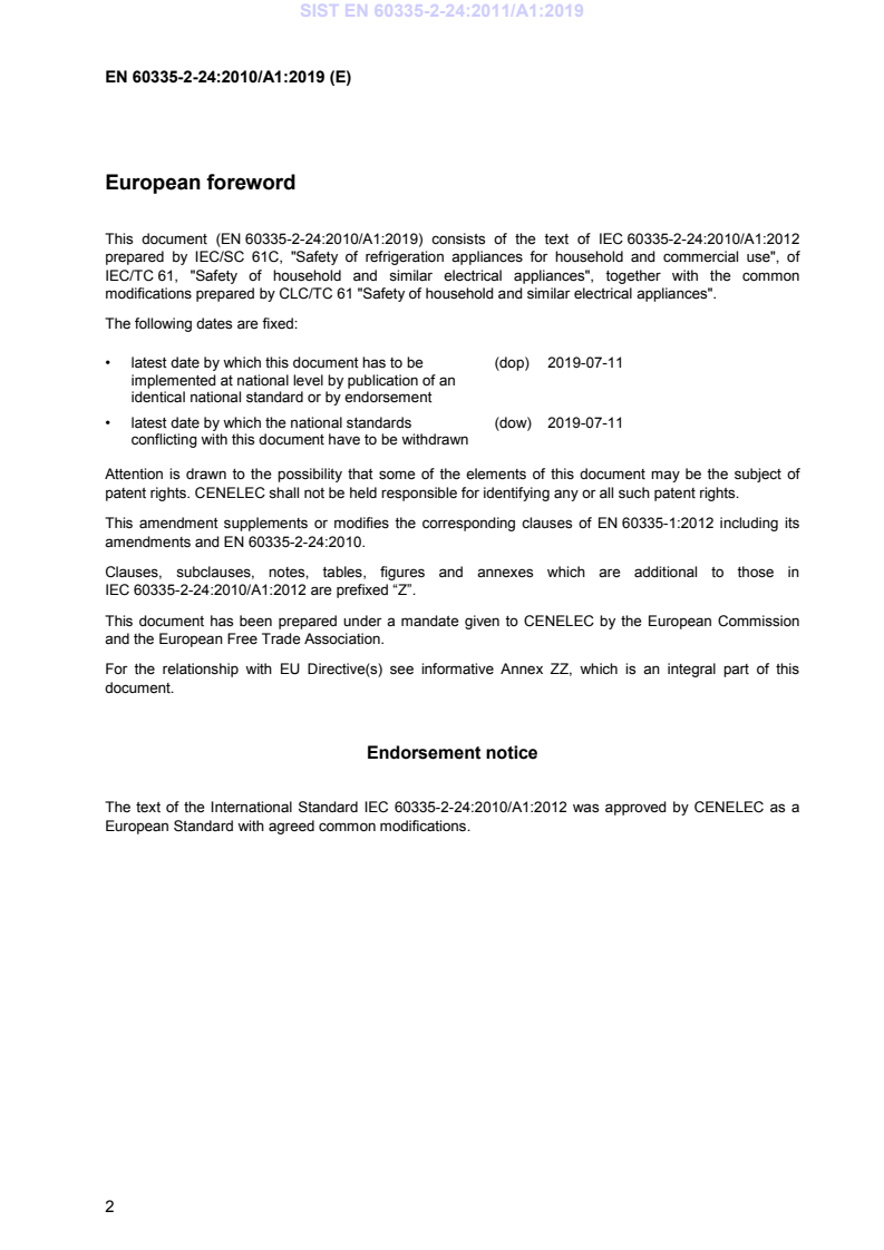 EN 60335-2-24:2010/A1:2019 EN 60335-2-24:2011/A1:2019 - BARVE - Page 4 preview