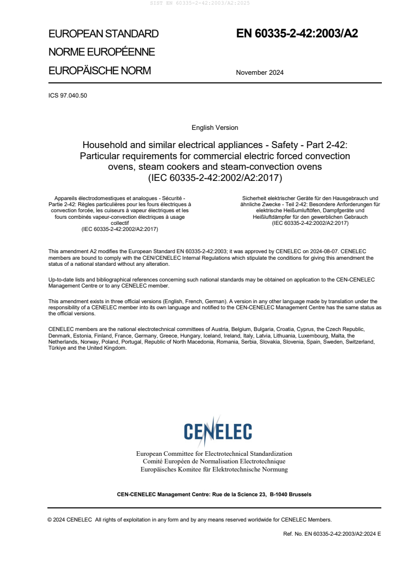 EN 60335-2-42:2003/A2:2024 EN 60335-2-42:2003/A2:2025 - BARVE - Page 3 preview