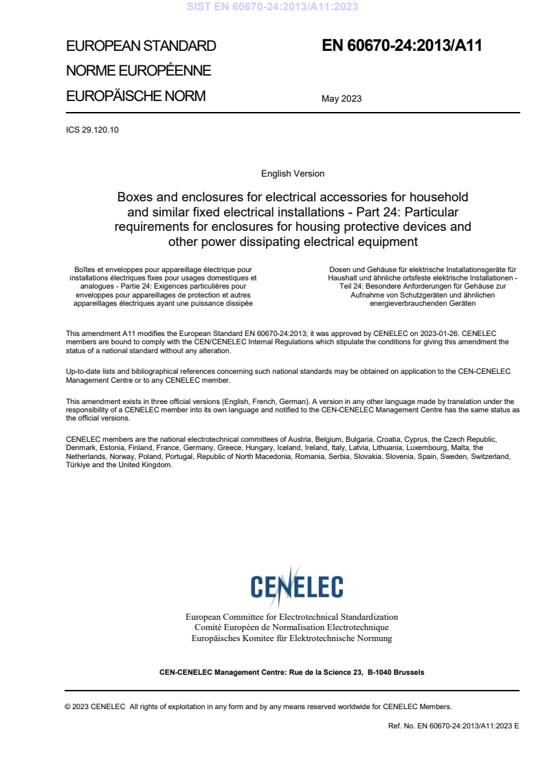 EN 60670-24:2013/A11:2023 EN 60670-24:2013/A11:2023 - Page 3 preview